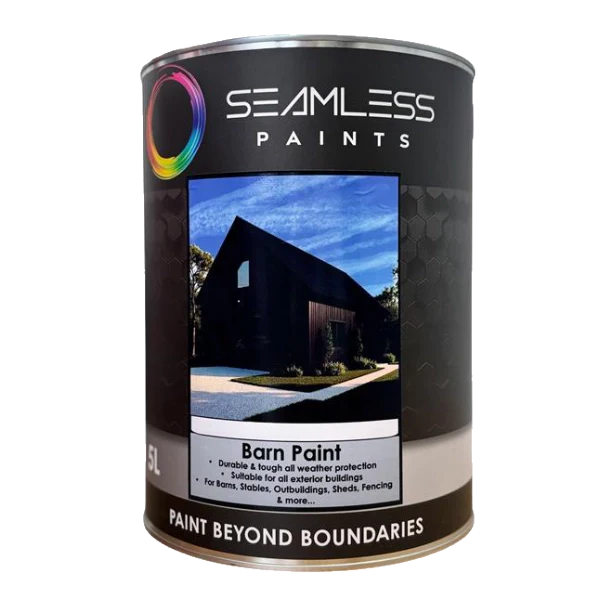 Seamless - Barn Paint - Matt - Anthracite - 5 L